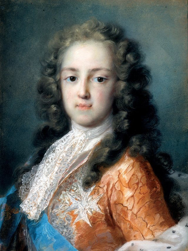 Louis XV of France by Rosalba Carriera