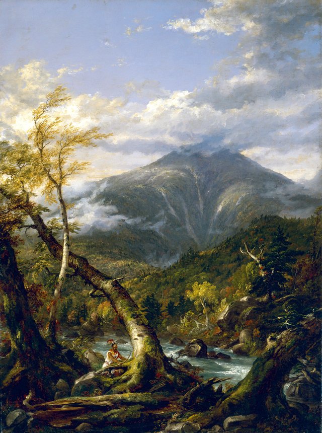 Indian Pass by Thomas Cole
