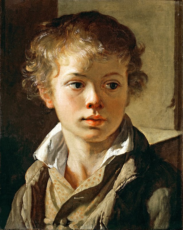 Portrait of A. V. Tropinin by Vasily Andreevich Tropinin