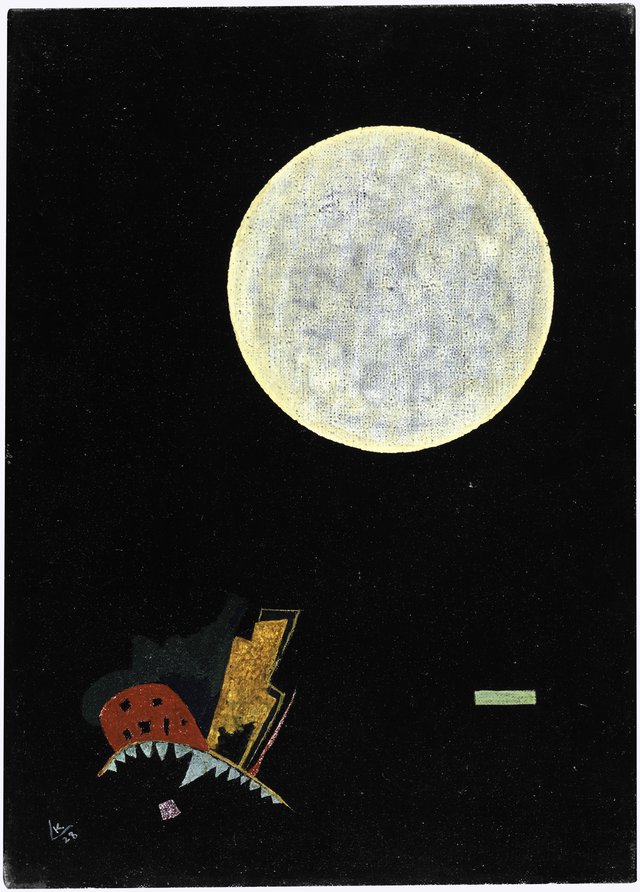 A Circle (A) by Wassily Kandinsky