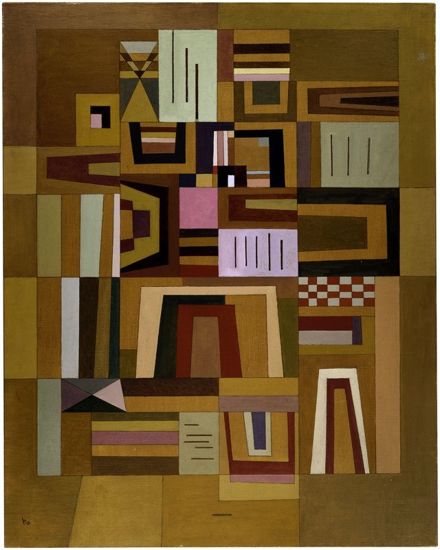 Pink Compensation by Wassily Kandinsky