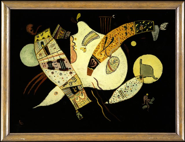 Shapes in Tension by Wassily Kandinsky