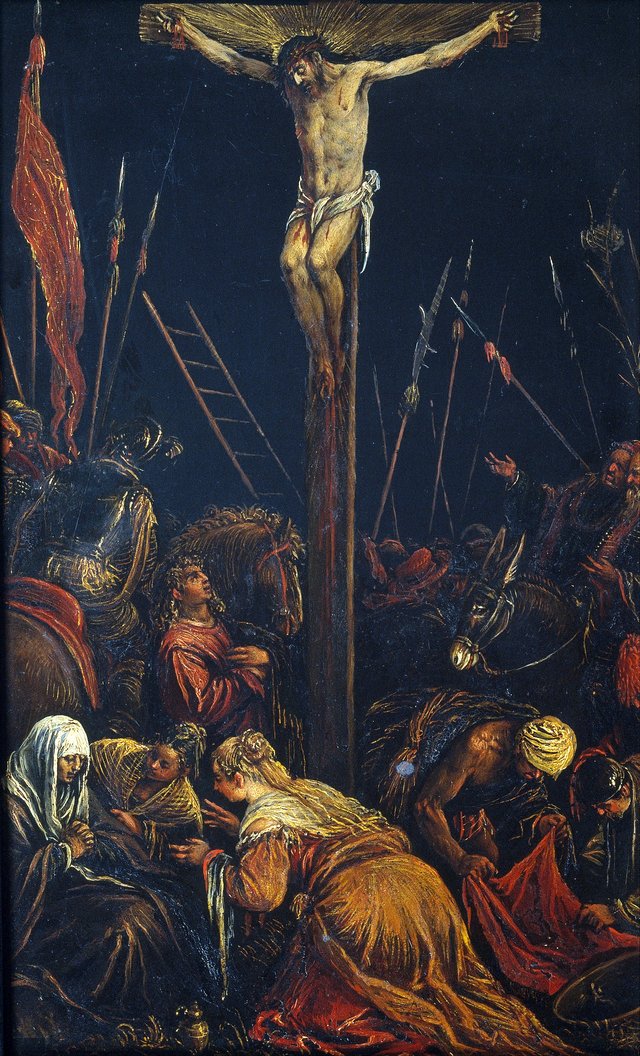 Calvary by Jacopo Bassano