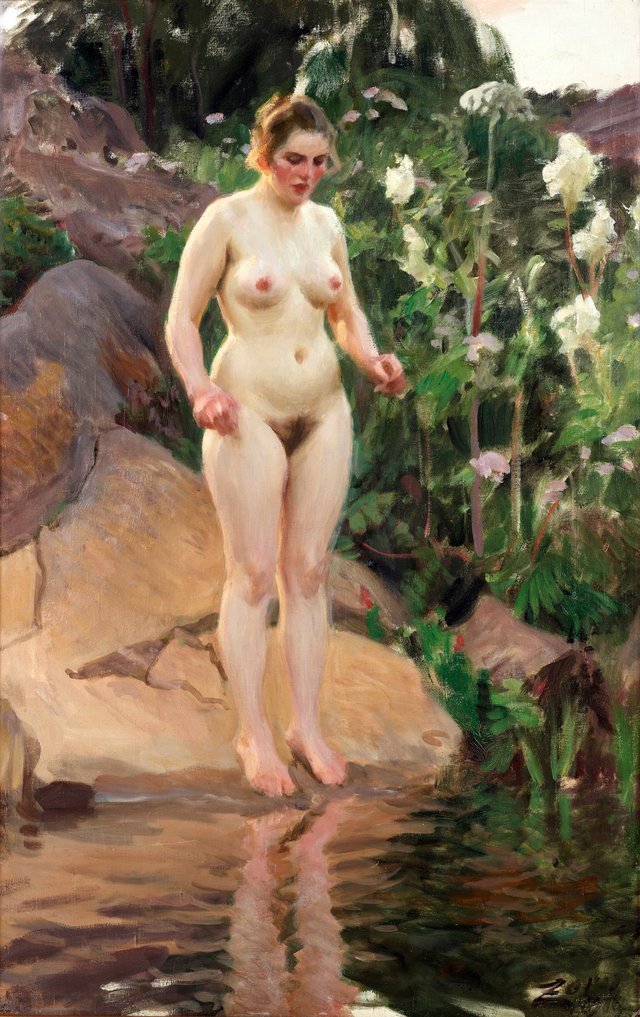 Archipelago flower by Anders Zorn