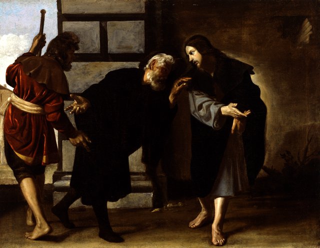 Christ and Two Followers on the Road to Emmaus by Alonso Cano