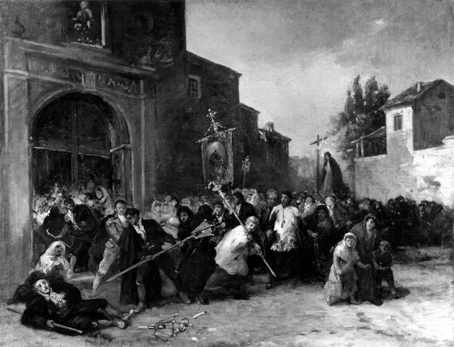 The Procession by Lucas Velázquez