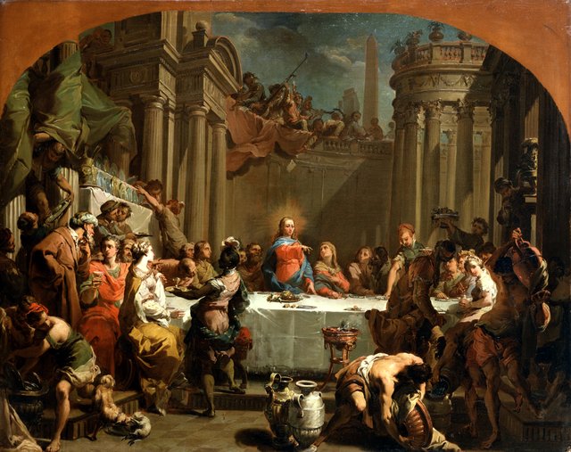 The Marriage at Cana by Gaetano Gandolfi