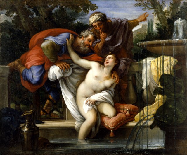 Susanna and the Elders by Giuseppe Bartolomeo Chiari