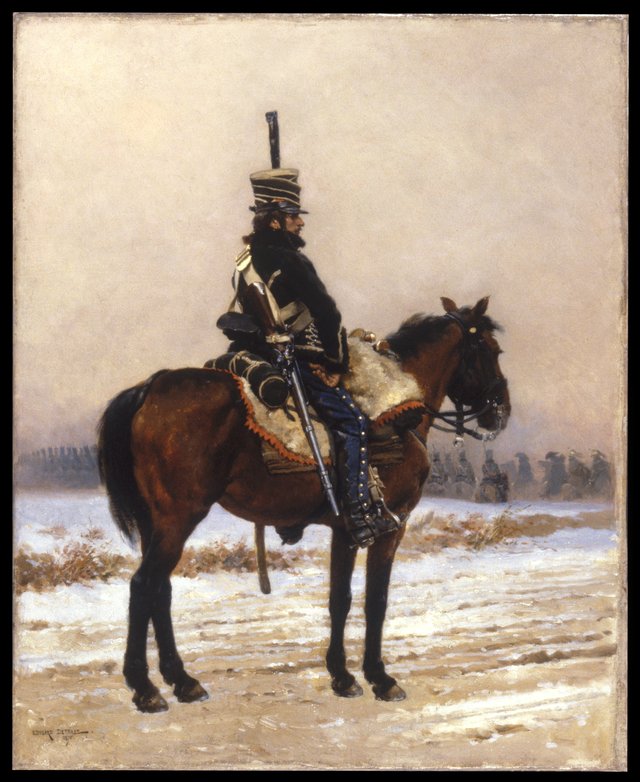 The Picket by Édouard Detaille
