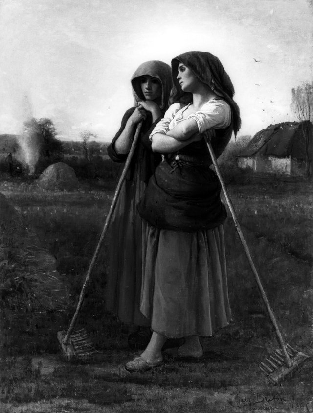The Close of Day by Jules Breton