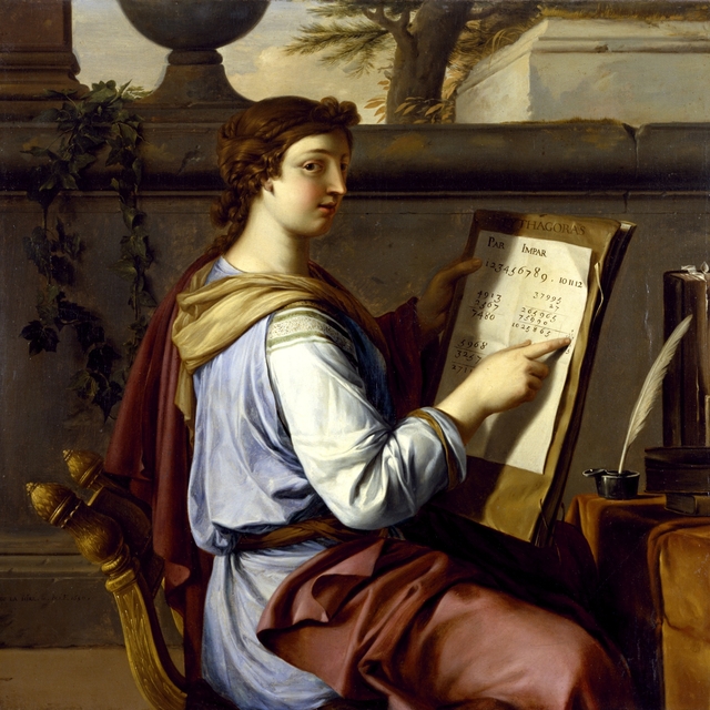 Allegory of Arithmetic by Laurent de La Hyre