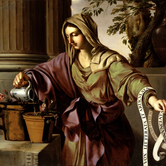 Allegory of Grammar by Laurent de La Hyre