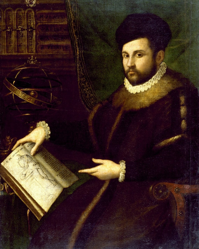 Portrait of Gerolamo Mercuriale by Lavinia Fontana