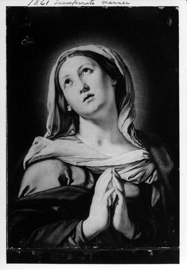 The Virgin in Prayer by Giovanni Battista Salvi da Sassoferrato