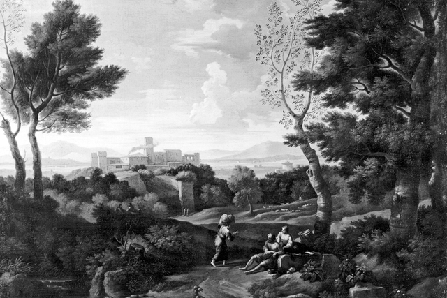 Imaginary View of the Roman "Campagna" by Jan Frans van Bloemen