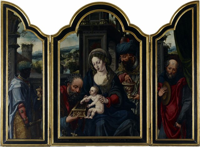 Adoration of the Magi by Pieter Coecke van Aelst
