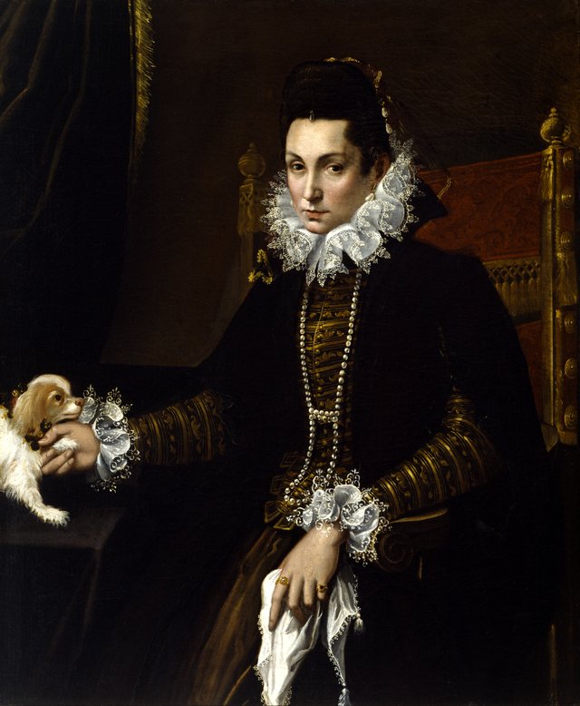 Portrait of Ginevra Aldrovandi Hercolani by Lavinia Fontana