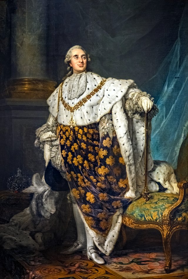 Louis XVI in Coronation Robes by Joseph-Siffred Duplessis