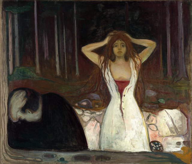 Ashes by Edvard Munch