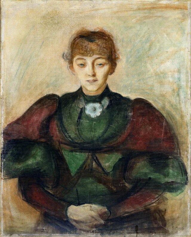 Ragnhild Bäckström by Edvard Munch