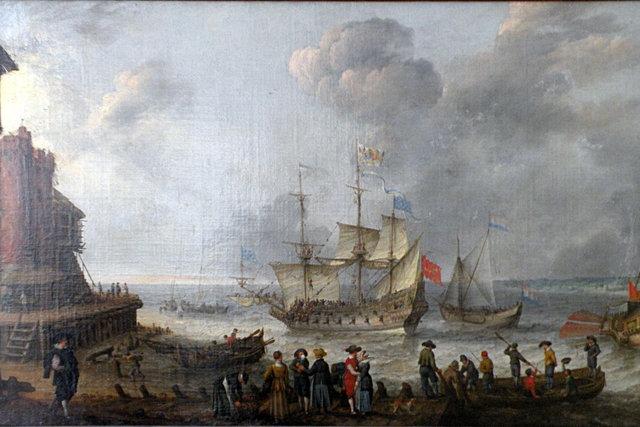 Vaisseau appareillant by Adam Willaerts