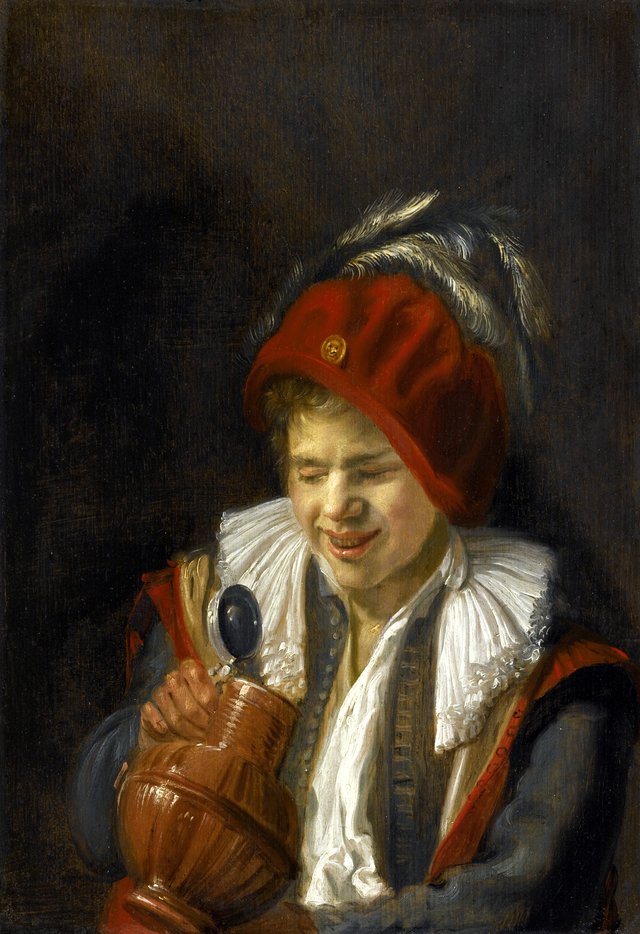 A Youth with a Jug by Judith Leyster