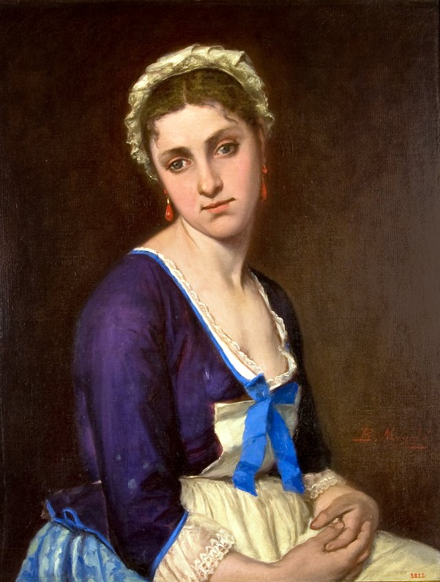 Benet Mercadé Fàbrega - Retrat setcentista (Dit també Camarera) by Benet Mercadé