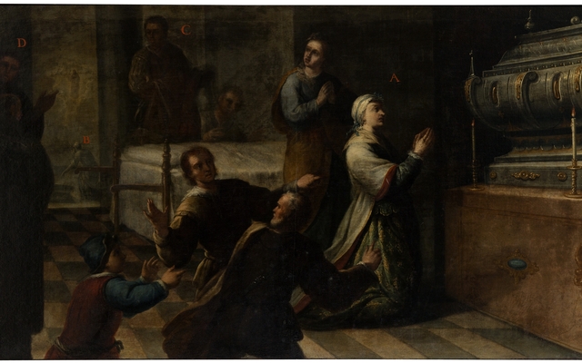 Juan García de Miranda - El miracle de Doña María de Peñuela by Juan García de Miranda
