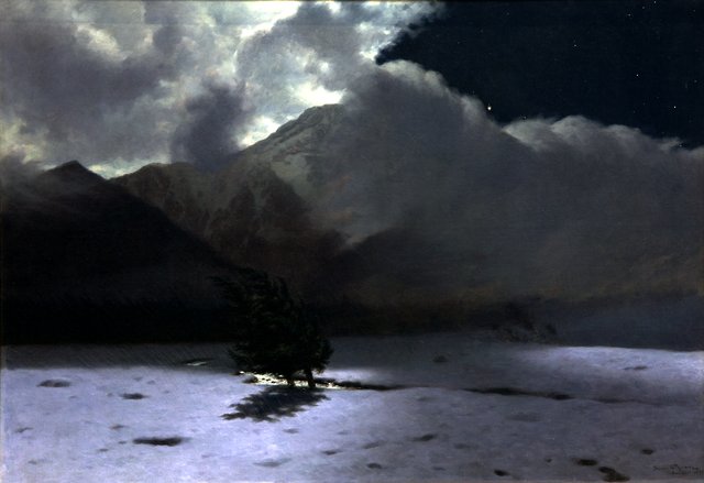 Halny wind by Stanisław Witkiewicz