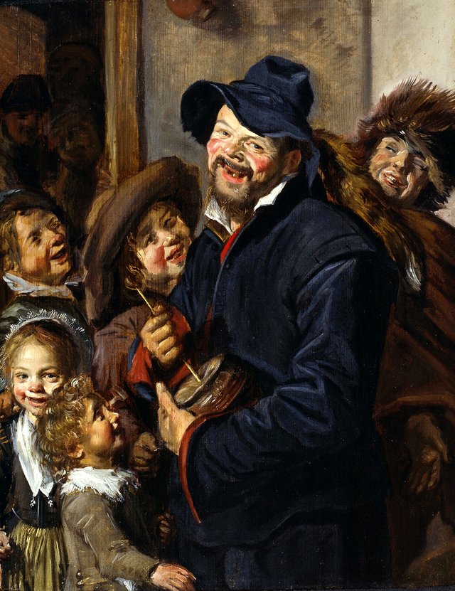 Rommelpot player by Judith Leyster