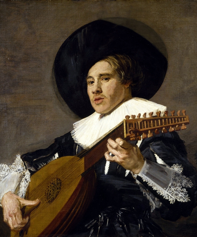 The Lute Player (facing left) by Judith Leyster