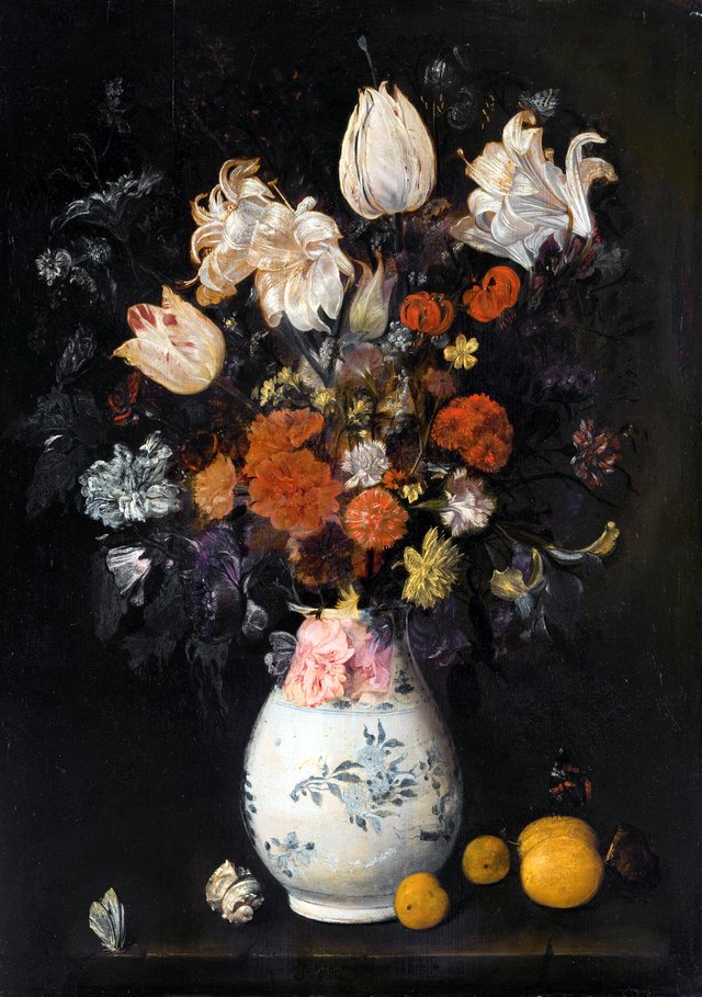 Flower piece by Judith Leyster