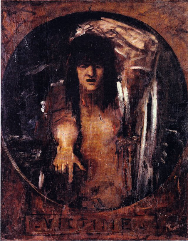 Victim by Gustave Moreau