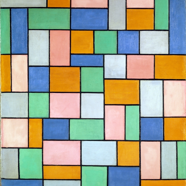 Composition in dissonances by Theo van Doesburg