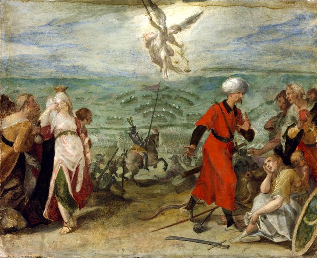 Allegory of the Battle of Mezőkeresztes by Hans von Aachen