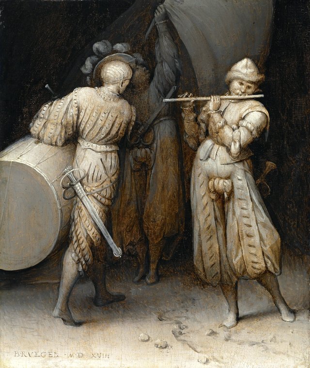 The Three Soldiers by Pieter Brueghel the Elder