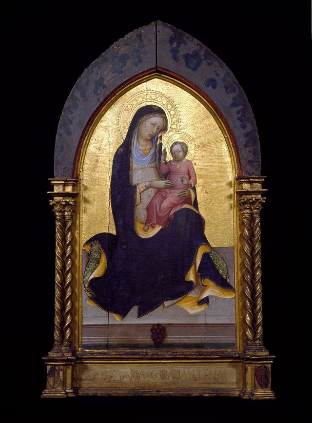 Madonna of humility by Lorenzo Monaco