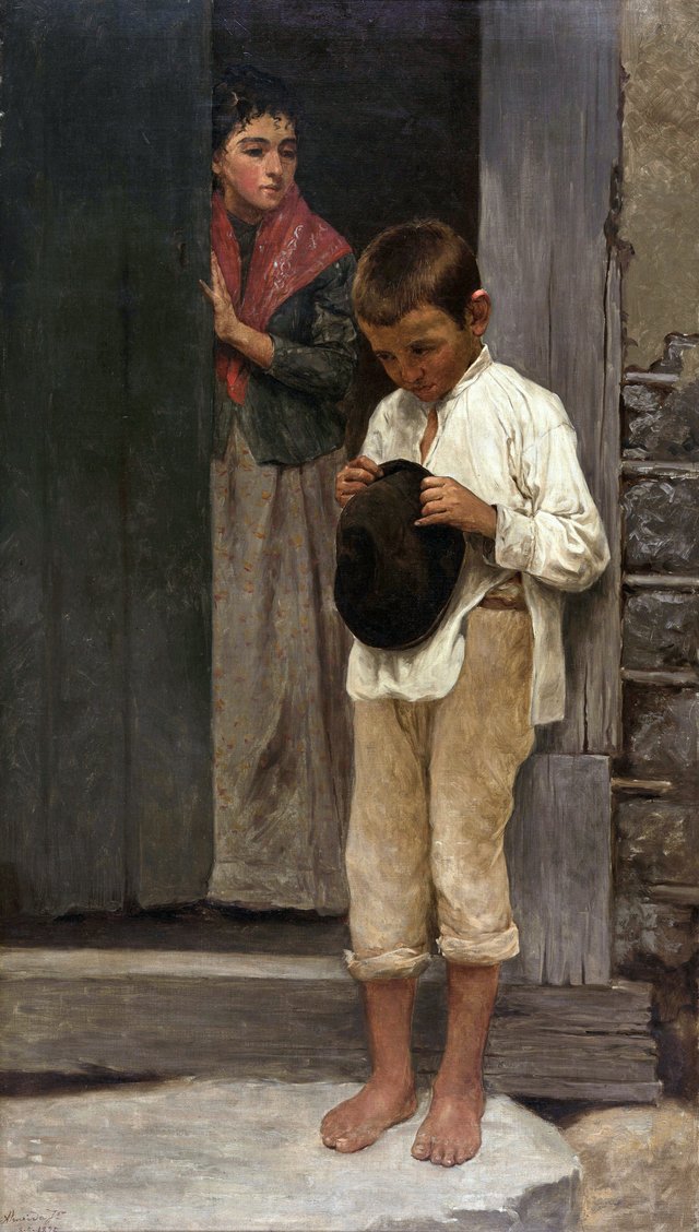 A Difficult Errand by José Ferraz de Almeida Júnior