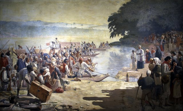 Monção departing by José Ferraz de Almeida Júnior