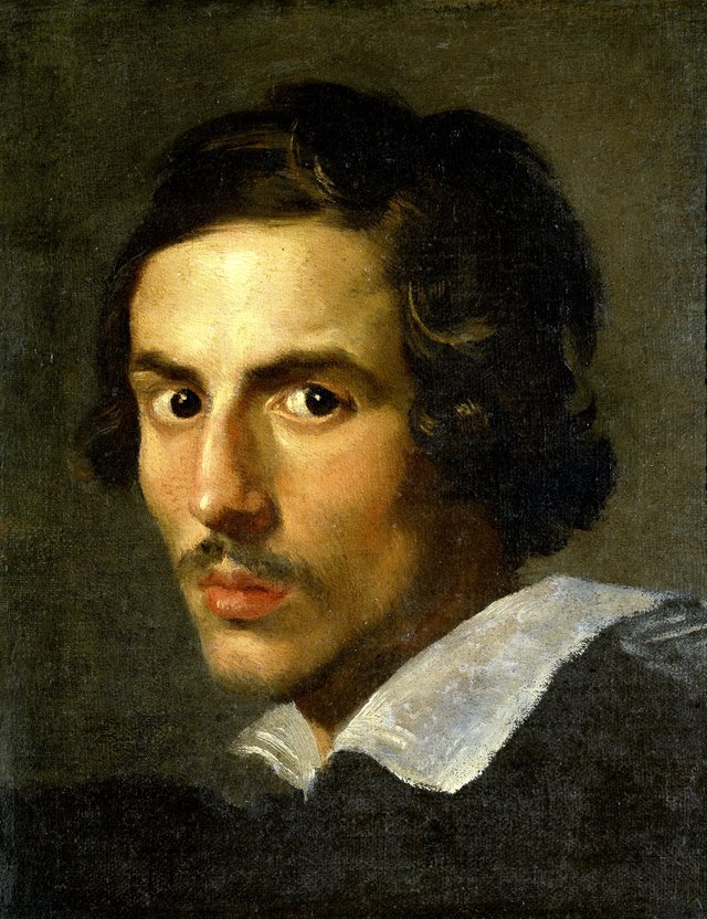 Self Portrait of Gianlorenzo Bernini as young man (1623) by Gian Lorenzo Bernini
