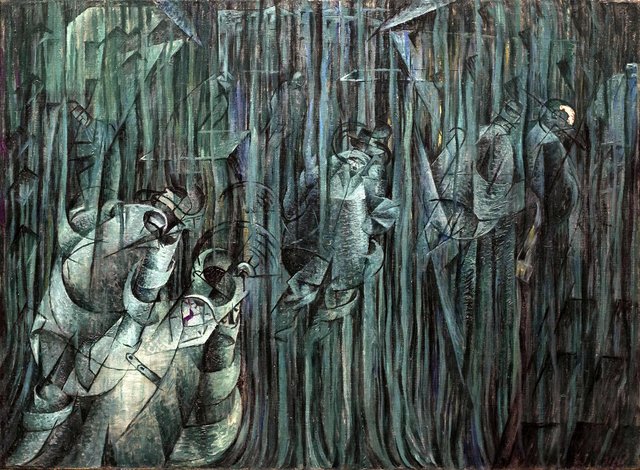 States of Mind III: Those Who Stay by Umberto Boccioni