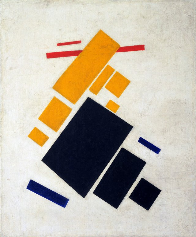 Suprematist Composition: Airplane Flying by Kazimir Malevich
