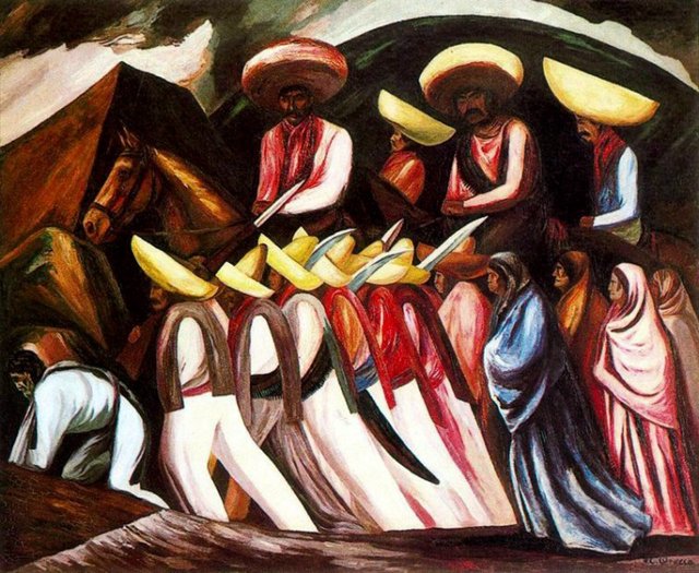 Zapatistas by José Clemente Orozco