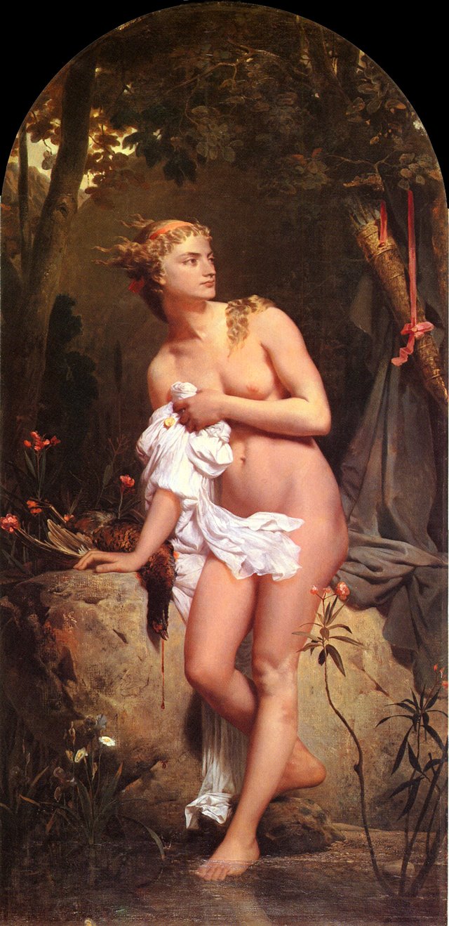 The Bath of Diana by Charles Gleyre