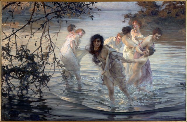 Dancing Nymphs by Paul Émile Chabas