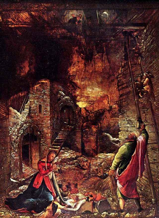 Nativity by Albrecht Altdorfer