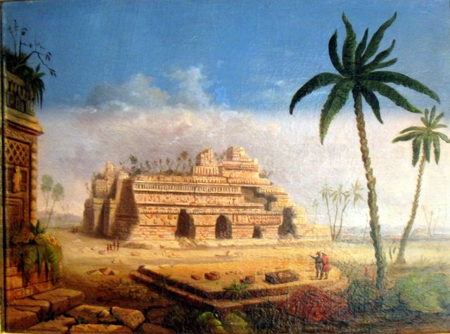 Mayan Ruins, Yucatan by Robert Seldon Duncanson