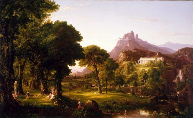 Dream of Arcadia by Thomas Cole