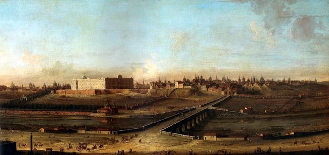 View of Madrid by Antonio Joli
