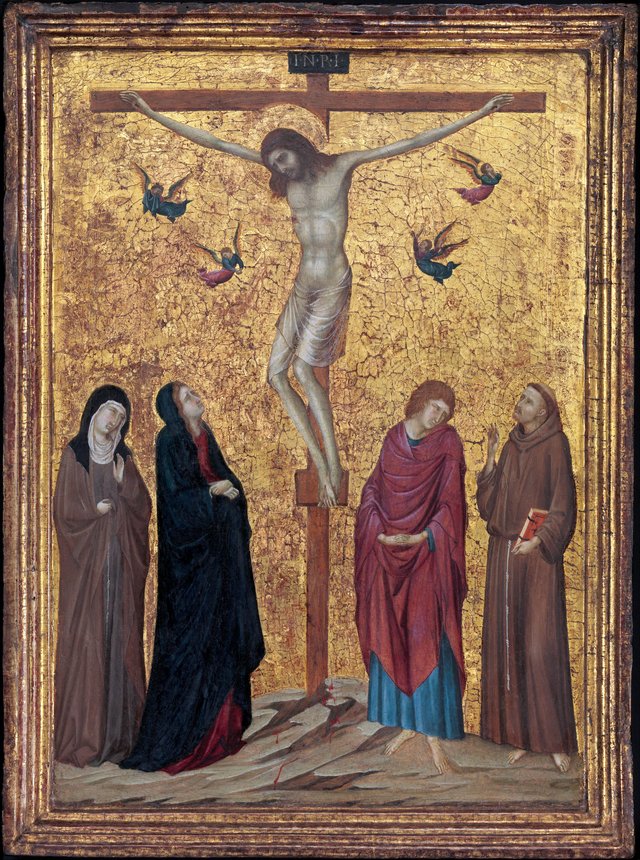 The Crucifixion by Ugolino di Nerio